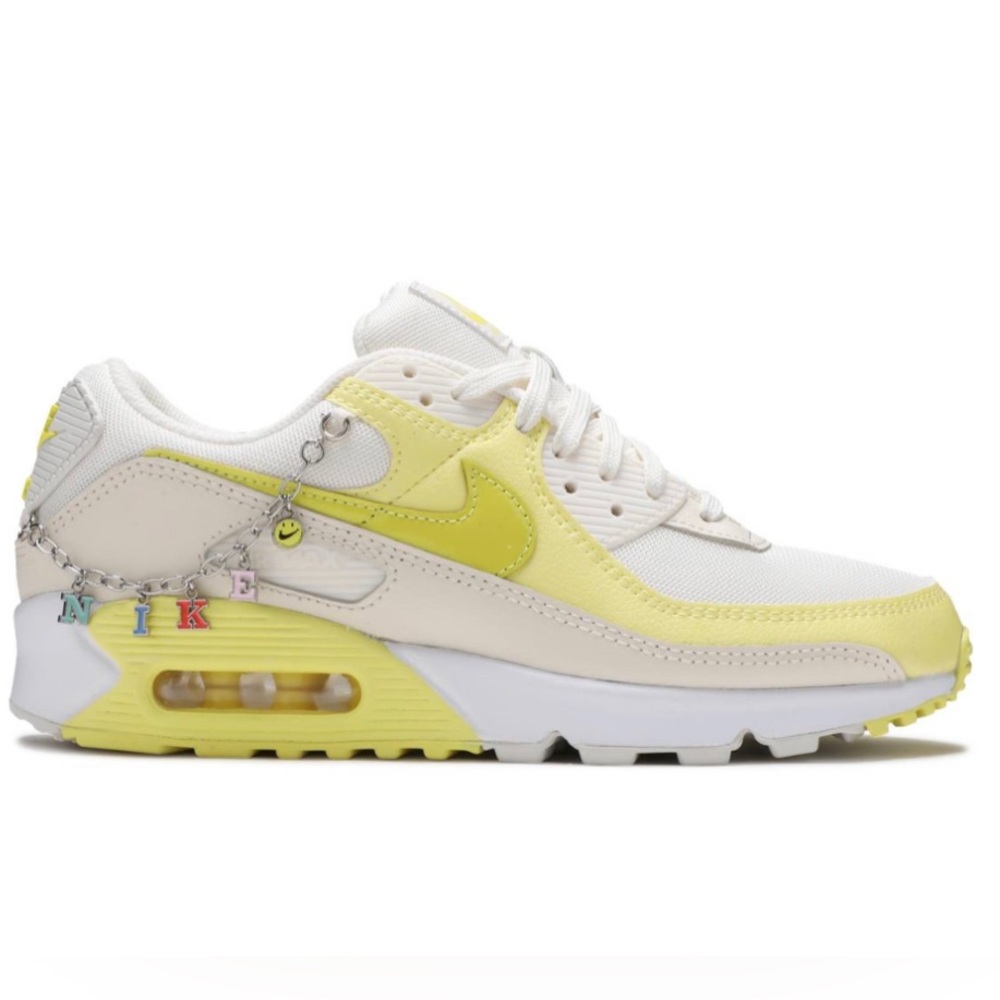 Nike Air Max 90 SE Princess Charming Yellow DJ5198-100 Sz 9.5
